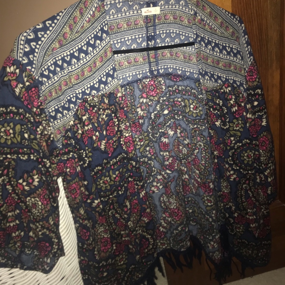 Bright Flowered Kimono